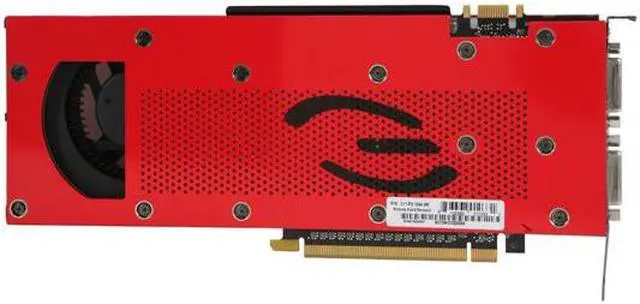 Alt view image 4 of 6 - EVGA GeForce GTX 295 1792MB GDDR3 PCI Express 2.0 x16 SLI Support Graphics Card 017-P3-1294-AR