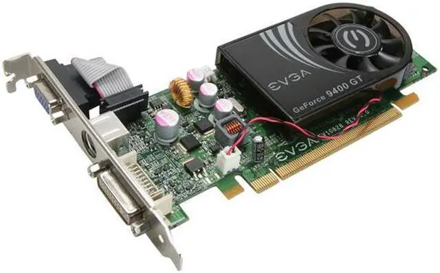 Main image of EVGA GeForce 9400 GT 512MB DDR2 PCI Express 2.0 x16 Low Profile Ready Graphics Card 512-P3-N947-LR