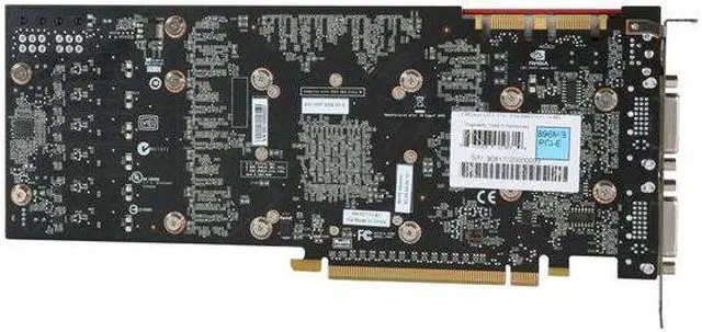 Alt view image 4 of 4 - EVGA GeForce GTX 275 896MB DDR3 PCI Express 2.0 x16 SLI Support Graphics Card 896-P3-1170-AR