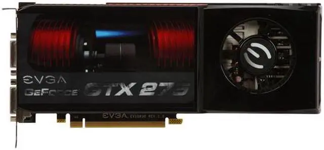 Alt view image 3 of 5 - EVGA GeForce GTX 275 1792MB DDR3 PCI Express 2.0 x16 SLI Support Graphics Card 017-P3-1175-AR