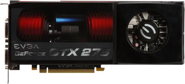 Alt view image 3 of 5 - EVGA 896-P3-1171-AR GeForce GTX 275 Superclocked Edition 896MB 448-bit DDR3 PCI Express 2.0 x16 HDCP Ready SLI Supported Video Card