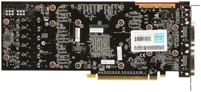 Alt view image 4 of 4 - EVGA 896-P3-1173-AR GeForce GTX 275 FTW Edition 896MB 448-bit DDR3 PCI Express 2.0 x16 SLI Supported Video Card