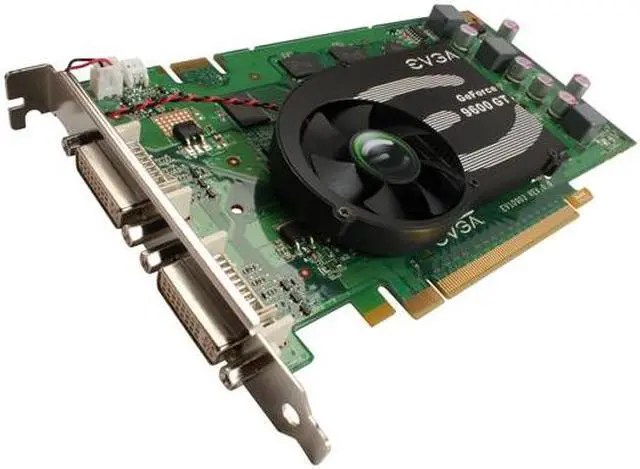 Main image of EVGA 512-P3-N856-LR GeForce 9600 GT Low Power 512MB 256-bit DDR3 PCI Express 2.0 x16 HDCP Ready SLI Supported Video Card