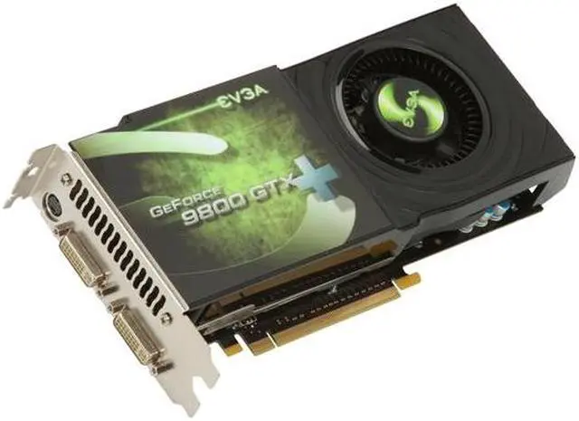 Main image of EVGA GeForce 9800 GTX+ 512MB GDDR3 PCI Express 2.0 x16 SLI Support Graphics Card 512-P3-N879-RX