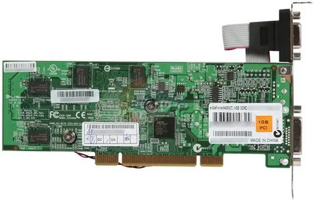 Alt view image 3 of 3 - EVGA GeForce 9400 GT 1GB DDR2 PCI Low Profile Graphics Card 01G-P1-N948-LR