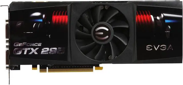 Alt view image 3 of 6 - EVGA GeForce GTX 295 1792MB DDR3 PCI Express 2.0 x16 SLI Support Graphics Card 017-P3-1295-AR CO-OP Edition