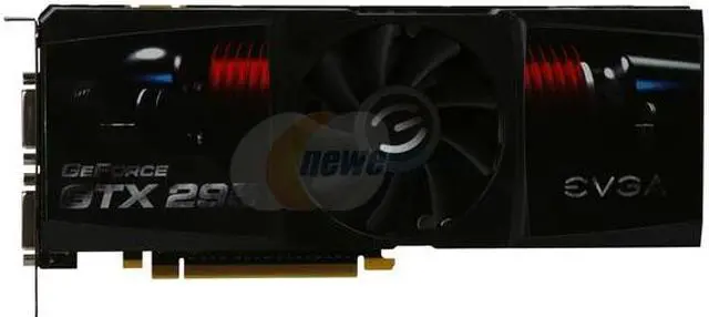 Alt view image 3 of 6 - EVGA 017-P3-1296-AR GeForce GTX 295 Superclocked Edition 1792MB 896 (448 x 2)-bit DDR3 PCI Express 2.0 x16 HDCP Ready SLI Supported Video Card