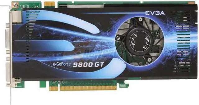 Alt view image 3 of 6 - EVGA GeForce 9800 GT 512MB DDR3 PCI Express 2.0 x16 SLI Support Graphics Card 512-P3-N975-TR
