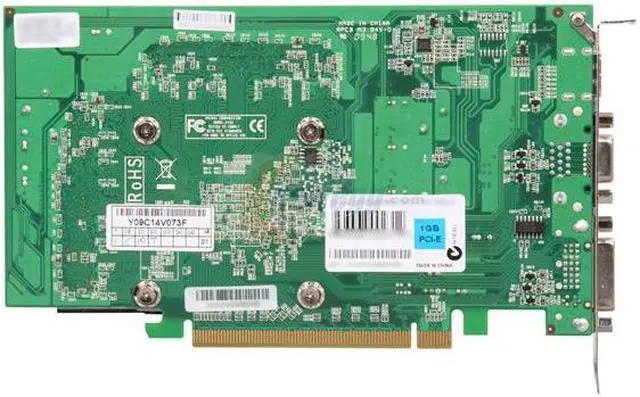 Alt view image 4 of 5 - EVGA GeForce GT 240 1GB DDR3 PCI Express 2.0 x16 Graphics Card 01G-P3-1235-LR