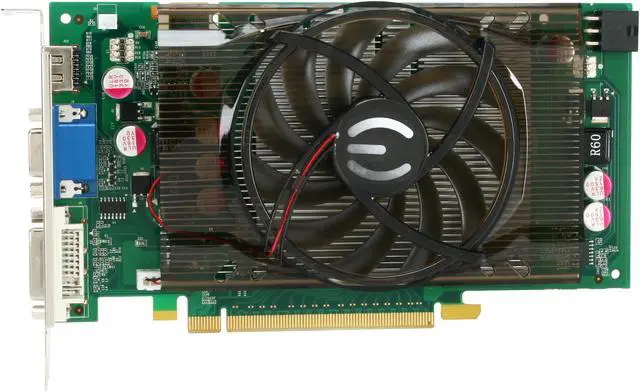 Alt view image 3 of 6 - EVGA GeForce GTS 250 512MB DDR3 PCI Express 2.0 x16 SLI Support Graphics Card 512-P3-1140-TR