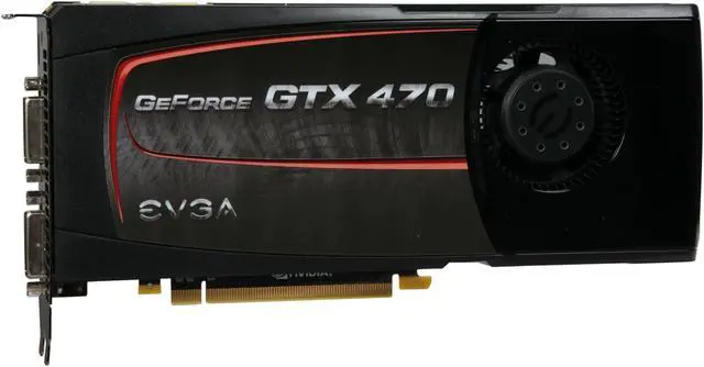 Alt view image 3 of 6 - EVGA 012-P3-1472-AR GeForce GTX 470 (Fermi) SuperClocked 1280MB 320-bit GDDR5 PCI Express 2.0 x16 HDCP Ready SLI Support Video Card
