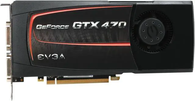 Alt view image 3 of 6 - EVGA GeForce GTX 470 (Fermi) 1280MB GDDR5 PCI Express 2.0 x16 SLI Support Graphics Card 012-P3-1470-AR