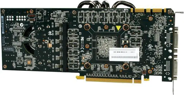 Alt view image 4 of 6 - EVGA 015-P3-1482-AR GeForce GTX 480 (Fermi) SuperClocked 1536MB 384-bit GDDR5 PCI Express 2.0 x16 HDCP Ready SLI Support Video Card