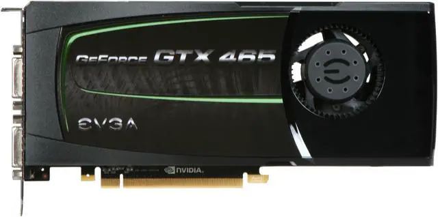 Alt view image 3 of 6 - EVGA GeForce GTX 465 (Fermi) 1GB GDDR5 PCI Express 2.0 x16 SLI Support Graphics Card 01G-P3-1465-AR
