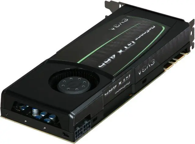 Alt view image 5 of 6 - EVGA GeForce GTX 465 (Fermi) 1GB GDDR5 PCI Express 2.0 x16 SLI Support Graphics Card 01G-P3-1465-AR