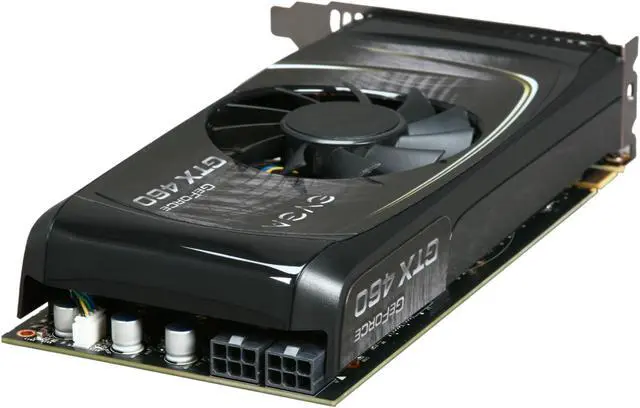 Alt view image 5 of 6 - EVGA FPB (Free Performance Boost) GeForce GTX 460 (Fermi) 768MB GDDR5 PCI Express 2.0 x16 SLI Support Graphics Card 768-P3-1360-TR