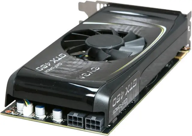 Alt view image 5 of 6 - EVGA 768-P3-1362-TR GeForce GTX 460 (Fermi) Superclocked 768MB 192-bit GDDR5 PCI Express 2.0 x16 HDCP Ready SLI Support Video Card