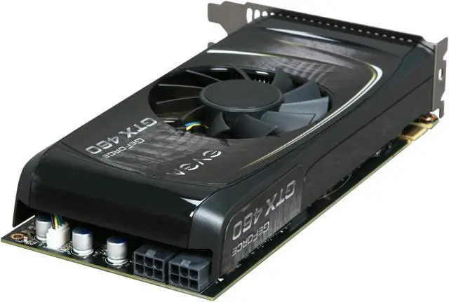 Alt view image 5 of 6 - EVGA 768-P3-1362-AR GeForce GTX 460 (Fermi) Superclocked 768MB 192-bit GDDR5 PCI Express 2.0 x16 HDCP Ready SLI Support Video Card