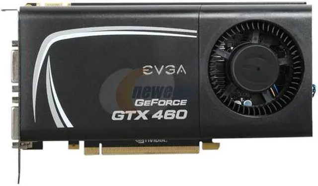 Alt view image 3 of 6 - EVGA GeForce GTX 460 (Fermi) 1GB GDDR5 PCI Express 2.0 x16 SLI Support Graphics Card 01G-P3-1371-TR