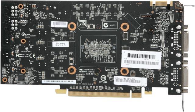Alt view image 4 of 6 - EVGA 01G-P3-1373-TR GeForce GTX 460 (Fermi) Superclocked EE 1GB 256-bit GDDR5 PCI Express 2.0 x16 HDCP Ready SLI Support Video Card