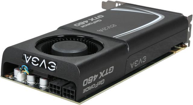 Alt view image 5 of 6 - EVGA 01G-P3-1373-TR GeForce GTX 460 (Fermi) Superclocked EE 1GB 256-bit GDDR5 PCI Express 2.0 x16 HDCP Ready SLI Support Video Card