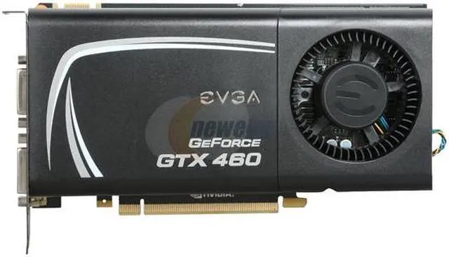 Alt view image 3 of 6 - EVGA 01G-P3-1373-AR GeForce GTX 460 (Fermi) Superclocked EE 1GB 256-bit GDDR5 PCI Express 2.0 x16 HDCP Ready SLI Support Video Card