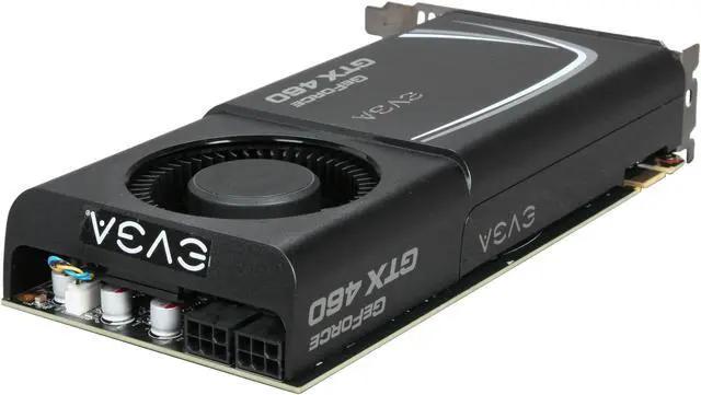 Alt view image 5 of 6 - EVGA 01G-P3-1373-AR GeForce GTX 460 (Fermi) Superclocked EE 1GB 256-bit GDDR5 PCI Express 2.0 x16 HDCP Ready SLI Support Video Card