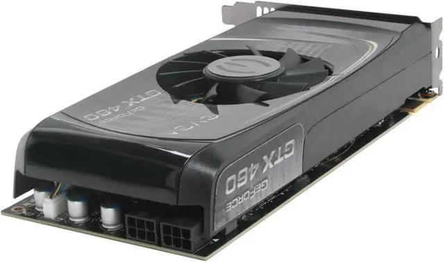 Alt view image 5 of 6 - EVGA GeForce GTX 460 (Fermi) 1GB GDDR5 PCI Express 2.0 x16 SLI Support Graphics Card 01G-P3-1370-TR