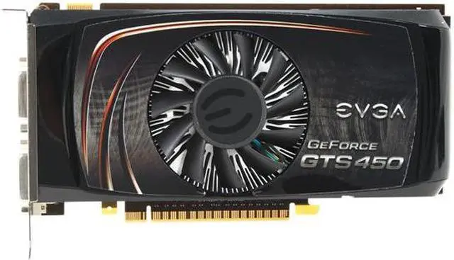 Alt view image 3 of 6 - EVGA GeForce GTS 450 (Fermi) 1GB GDDR5 PCI Express 2.0 x16 SLI Support Graphics Card 01G-P3-1450-TR