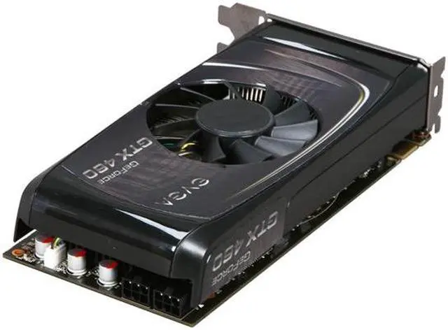 Alt view image 5 of 6 - EVGA 01G-P3-1377-TR GeForce GTX 460 (Fermi) FTW 1GB 256-bit GDDR5 PCI Express 2.0 x16 HDCP Ready SLI Support Video Card