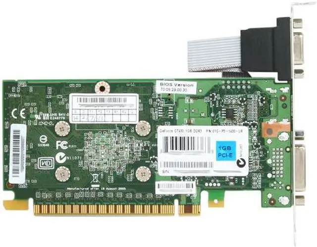 Alt view image 4 of 4 - EVGA GeForce GT 430 (Fermi) 1GB DDR3 PCI Express 2.0 x16 Graphics Card 01G-P3-1430-LR