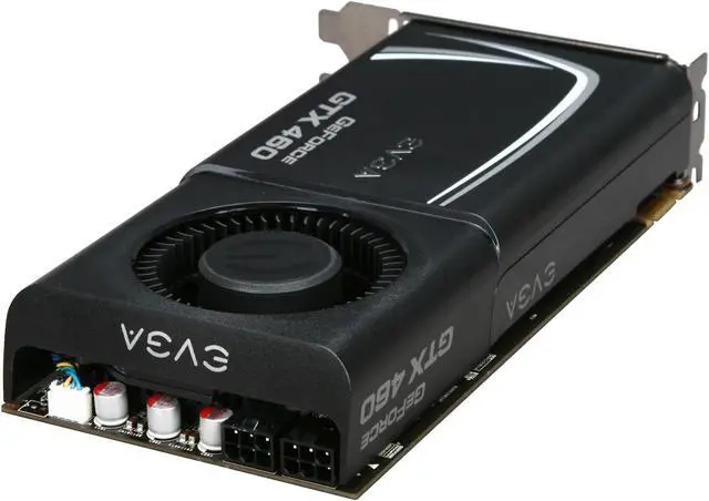 Alt view image 3 of 3 - EVGA 01G-P3-1378-TR GeForce GTX 460 (Fermi) FTW EE 1GB 256-bit GDDR5 PCI Express 2.0 x16 HDCP Ready SLI Support Video Card