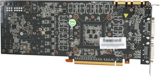 Alt view image 4 of 6 - EVGA SuperClocked 015-P3-1582-AR GeForce GTX 580 (Fermi) 1536MB 384-bit GDDR5 PCI Express 2.0 x16 HDCP Ready SLI Support Video Card