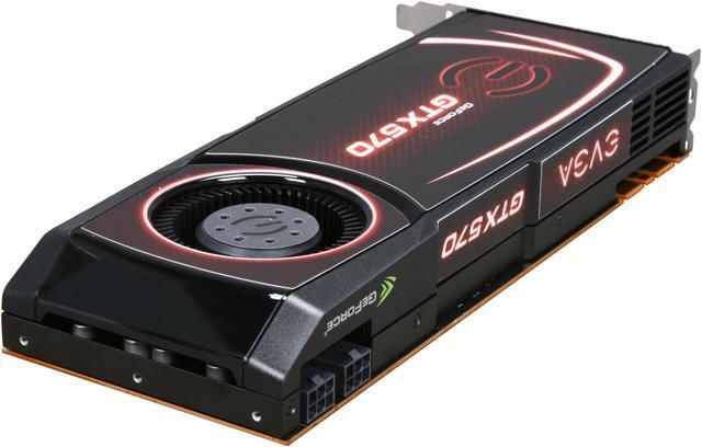 Alt view image 5 of 6 - EVGA GeForce GTX 570 (Fermi) 1280MB GDDR5 PCI Express 2.0 x16 SLI Support Graphics Card 012-P3-1570-AR