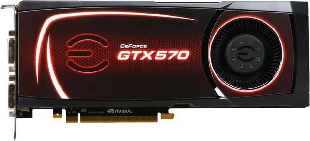 Alt view image 3 of 6 - EVGA SuperClocked 012-P3-1572-AR GeForce GTX 570 (Fermi) 1280MB 320-bit GDDR5 PCI Express 2.0 x16 HDCP Ready SLI Support Video Card