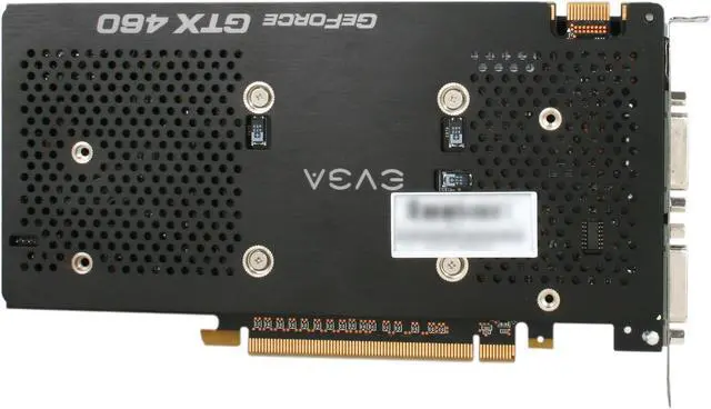 Alt view image 4 of 6 - EVGA 01G-P3-1380-KR GeForce GTX 460 (Fermi) SSC+ 1GB 256-bit GDDR5 PCI Express 2.0 x16 HDCP Ready SLI Support Video Card