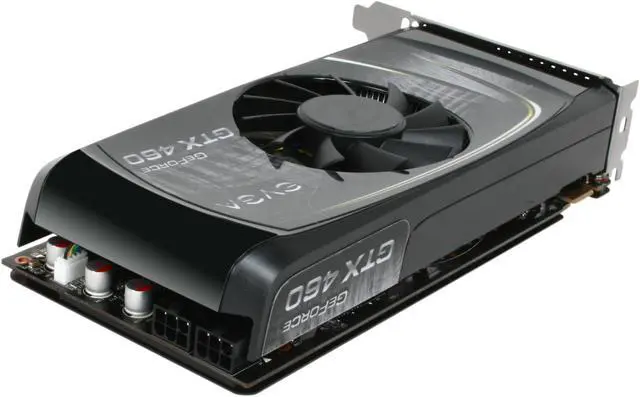 Alt view image 5 of 6 - EVGA 01G-P3-1380-KR GeForce GTX 460 (Fermi) SSC+ 1GB 256-bit GDDR5 PCI Express 2.0 x16 HDCP Ready SLI Support Video Card