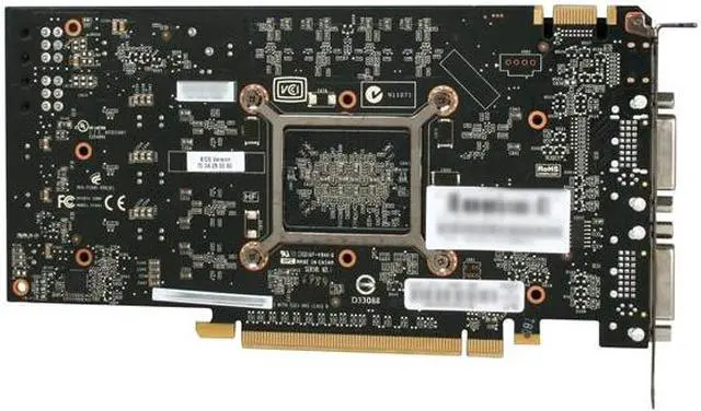 Alt view image 4 of 6 - EVGA SuperClocked 01G-P3-1367-TR GeForce GTX 460 SE (Fermi) 1GB 256-bit GDDR5 PCI Express 2.0 x16 HDCP Ready SLI Support Video Card