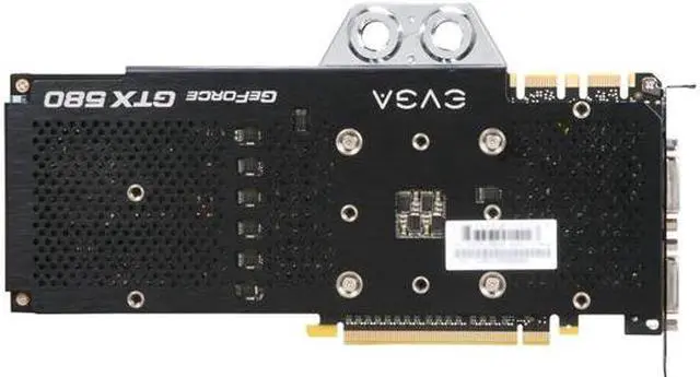 Alt view image 4 of 6 - EVGA 015-P3-1589-AR GeForce GTX 580 (Fermi) FTW Hydro Copper 2 1536MB 384-bit GDDR5 PCI Express 2.0 x16 HDCP Ready SLI Support Video Card