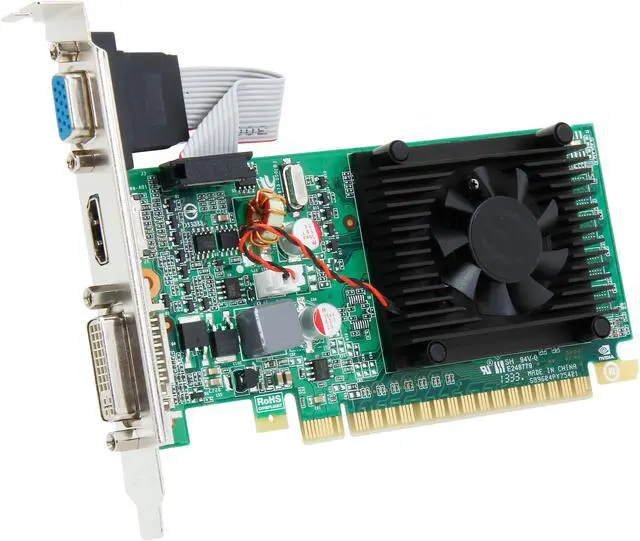 Main image of EVGA GeForce 210 512MB DDR3 PCI Express 2.0 x16 Low Profile Graphics Card 512-P3-1310-LR