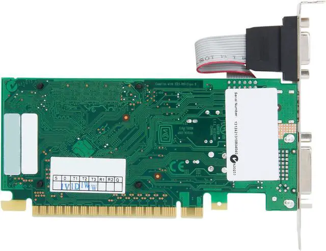 Alt view image 4 of 5 - EVGA GeForce 210 512MB DDR3 PCI Express 2.0 x16 Low Profile Graphics Card 512-P3-1310-LR