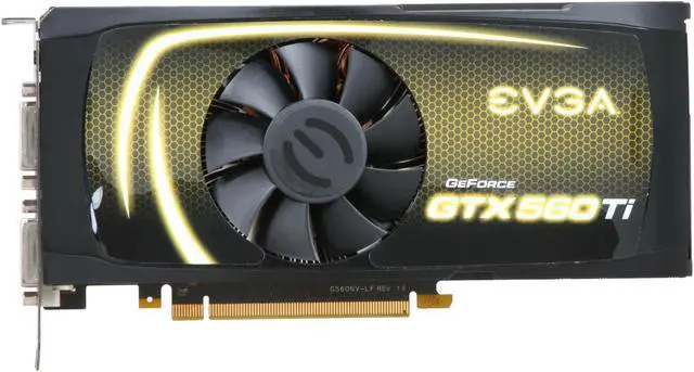 Alt view image 3 of 6 - EVGA 01G-P3-1561-AR GeForce GTX 560 Ti FPB (Fermi) 1GB 256-bit GDDR5 PCI Express 2.0 x16 HDCP Ready SLI Support Video Card