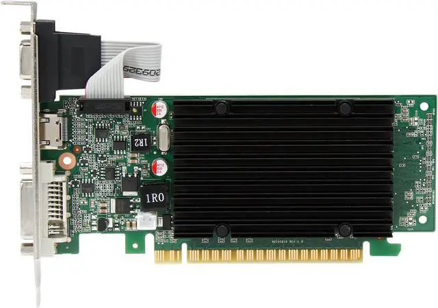 Alt view image 3 of 5 - EVGA GeForce 210 1GB DDR3 PCI Express 2.0 Low Profile Ready Graphics Card 01G-P3-1313-KR
