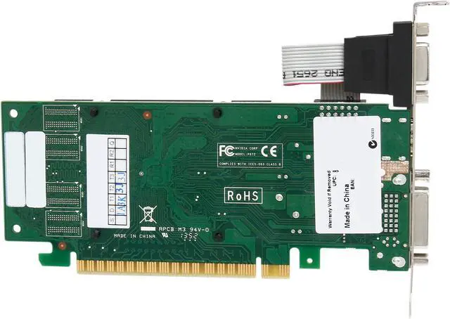 Alt view image 4 of 5 - EVGA GeForce 210 1GB DDR3 PCI Express 2.0 Low Profile Ready Graphics Card 01G-P3-1313-KR