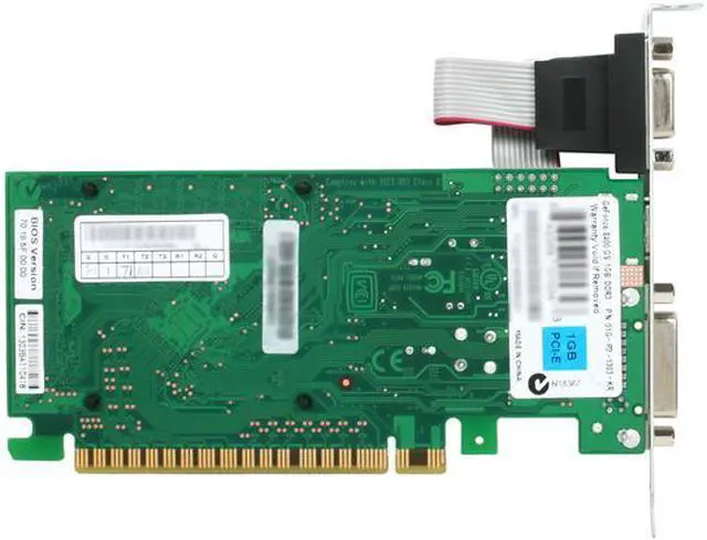 Alt view image 4 of 5 - EVGA GeForce 8400 GS 1GB DDR3 PCI Express 2.0 Low Profile Ready Graphics Card 01G-P3-1303-KR