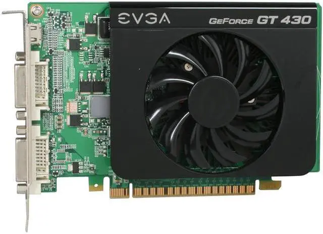 Alt view image 3 of 5 - EVGA GeForce GT 430 (Fermi) 1GB DDR3 PCI Express 2.0 x16 Graphics Card 01G-P3-1431-KR