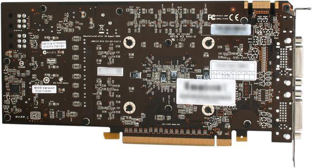 Alt view image 4 of 6 - EVGA SuperClocked 01G-P3-1563-AR GeForce GTX 560 Ti (Fermi) 1GB 256-bit GDDR5 PCI Express 2.0 x16 HDCP Ready SLI Support Video Card