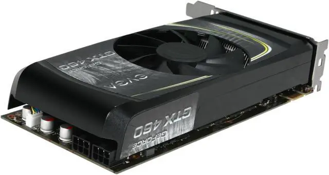 Alt view image 5 of 6 - EVGA GeForce GTX 460 (Fermi) 2GB GDDR5 PCI Express 2.0 x16 SLI Support Graphics Card 02G-P3-1386-KR