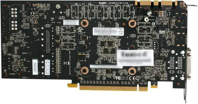 Alt view image 4 of 6 - EVGA 012-P3-1571-KR GeForce GTX 570 HD w/Display-Port (Fermi) 1280MB 320-bit GDDR5 PCI Express 2.0 x16 HDCP Ready SLI Support Video Card