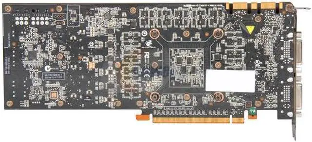 Alt view image 4 of 5 - EVGA SuperClocked 012-P3-1572-TR GeForce GTX 570 (Fermi) 1280MB 320-bit GDDR5 PCI Express 2.0 x16 HDCP Ready SLI Support Video Card